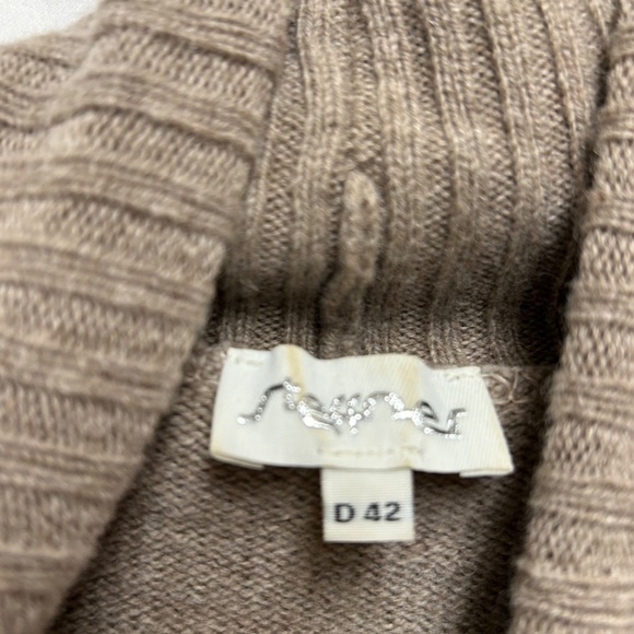 Brown Knit Christmas Sweater - Picture 3 of 5